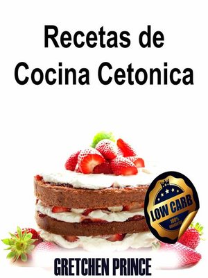 cover image of Recetas de Cocina Cetonica